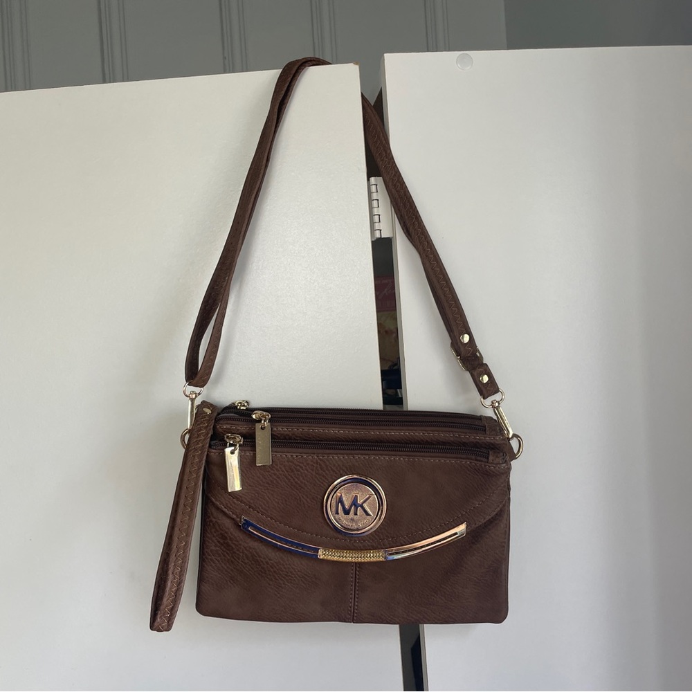 Michael Kors Chocolate Brown Crossbody Bag